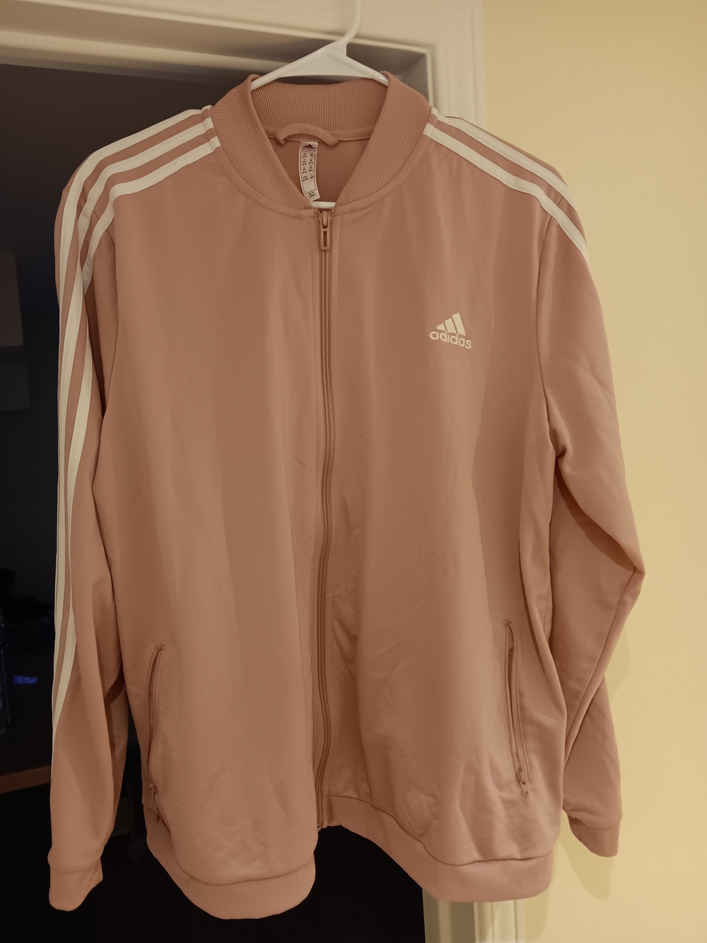 2XLadidas Women's Pink Track Jacket